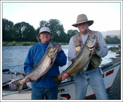salmon fishing on the Umpqua River