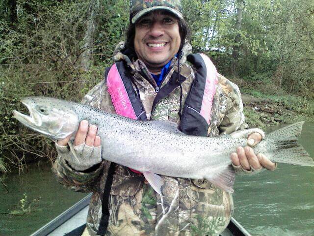 April Steelhead Fishing