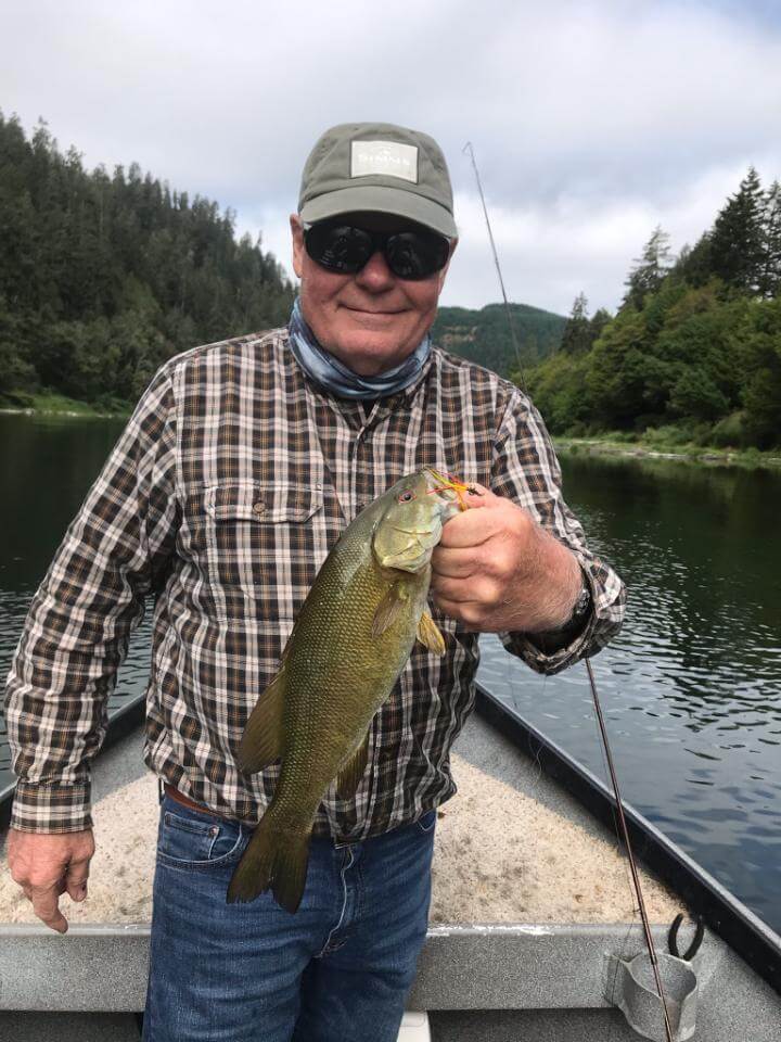 Small Mouth Bass Fishing Umpqua River