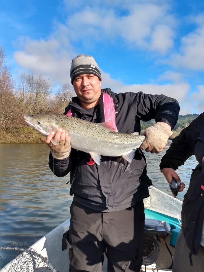 Steelhead fishing in OR